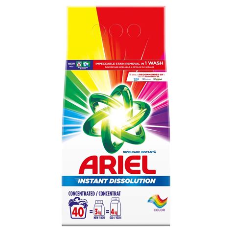 Detergent De Rufe Automat Ariel Color 3 Kg Formula Concentrata 40