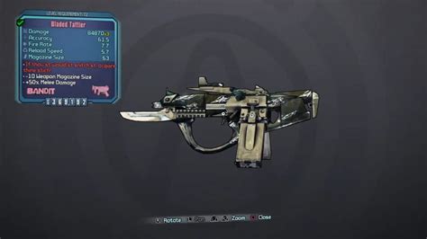 Borderlands Seraph Loot Guide Tattler Smg Youtube