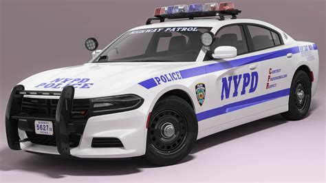 Dodge Charger NYPD - 3D Model by 3dacuvision