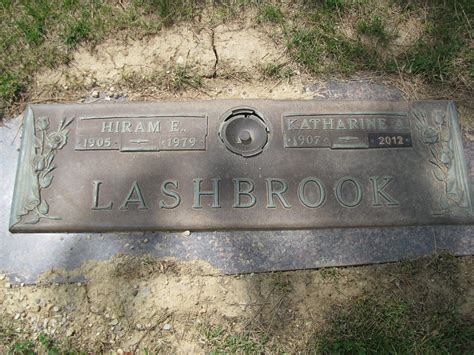 Hiram Elwood Lashbrook M Morial Find A Grave