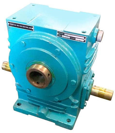 Cast Iron 3 HP Worm Reduction Gear Box For Machinery At Rs 10800 In