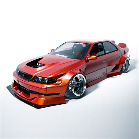 JZX100 Mark II Widebody Design On Behance