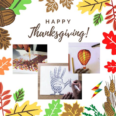 Art Projects for Thanksgiving Week! - Sparketh