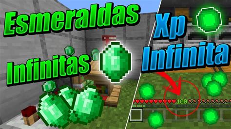 Como Tener Esmeraldas Infinitas En Minecraft Survival Youtube