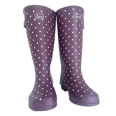 Wide Calf Wellies For Women Up To 46cm Calf Wide In Foot And Ankle