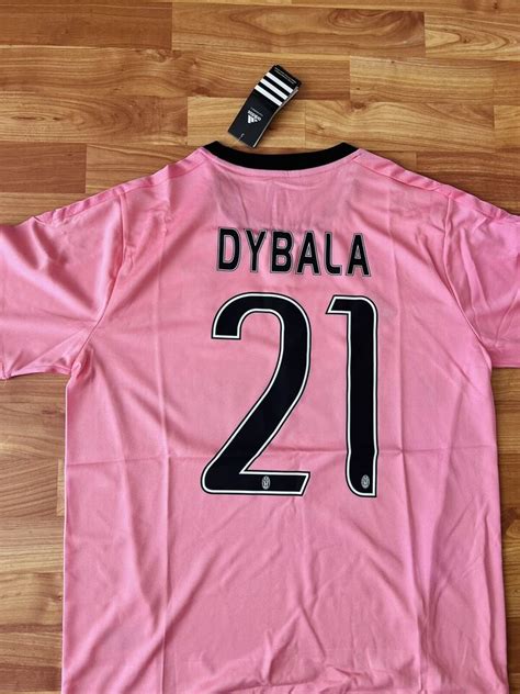 21 Dybala Juventus Away Soccer Jersey Size Medium EBay