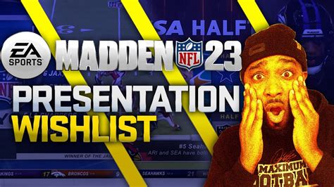 Madden Nfl 23 Franchise Mode Wishlist Presentation Part 1 Youtube