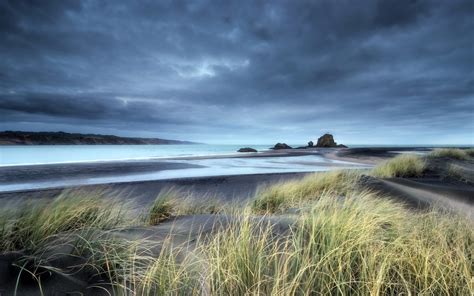 Sunlight Landscape Mountains Sea Bay Water Rock Nature Shore