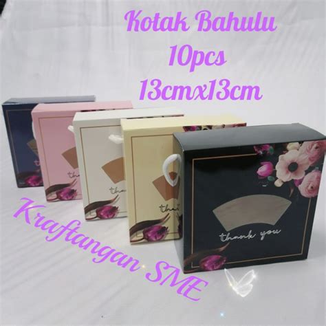 Kotak Bahulu Doorgift Box Bahulu Box Kotak Jajan Gift Paper Bag