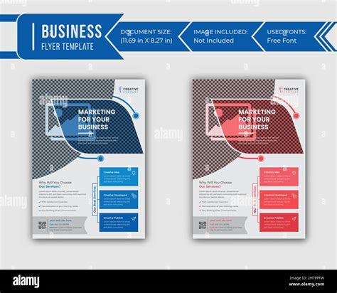 Creative Business Flyer Template Business Magazine Ad Poster Design