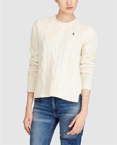 Polo Ralph Lauren Women S White Cable Knit Sweater · Polo Ralph Lauren · Fashion · El Corte Inglés