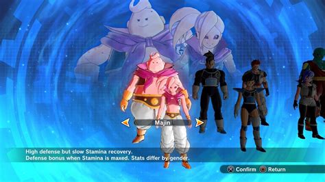 Dragon Ball Xenoverse 2 Majin Character Creation Youtube