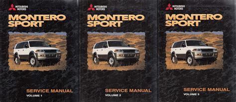 Mitsubishi Montero Sport Service Manual
