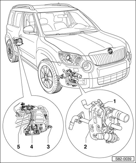 Skoda Workshop Service And Repair Manuals Yeti Heating Ventilation