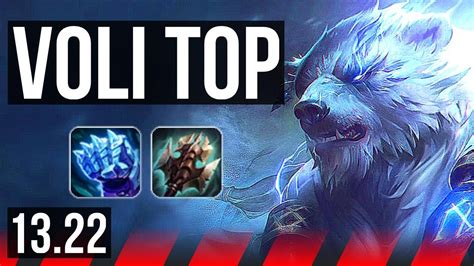 VOLIBEAR Vs ORNN TOP 6 1 10 1 0M Mastery KR Diamond 13 22