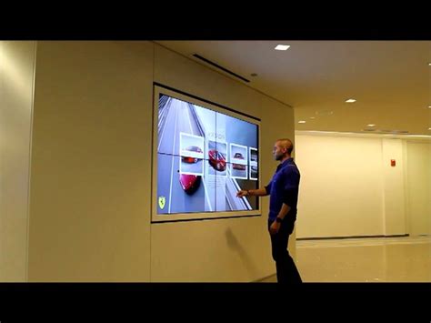 Horizon Displays Multi User Interactive Touch Screen Video Wall Youtube