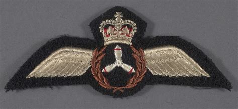 Badge Flight Engineer Royal Canadian Air Force Smithsonian Institution