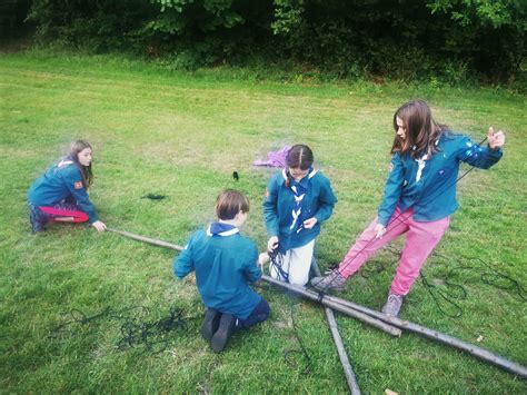 Jubilee Flag Raising 4th Sevenoaks Scout Group