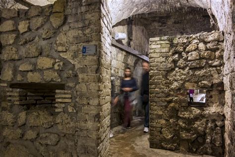 Embrasured Walls With Loopholes In Passageway Inside The First World