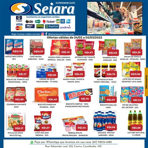 Seiara Supermercado Econ Mico Veja O Novo Folheto De Ofertas Da Semana