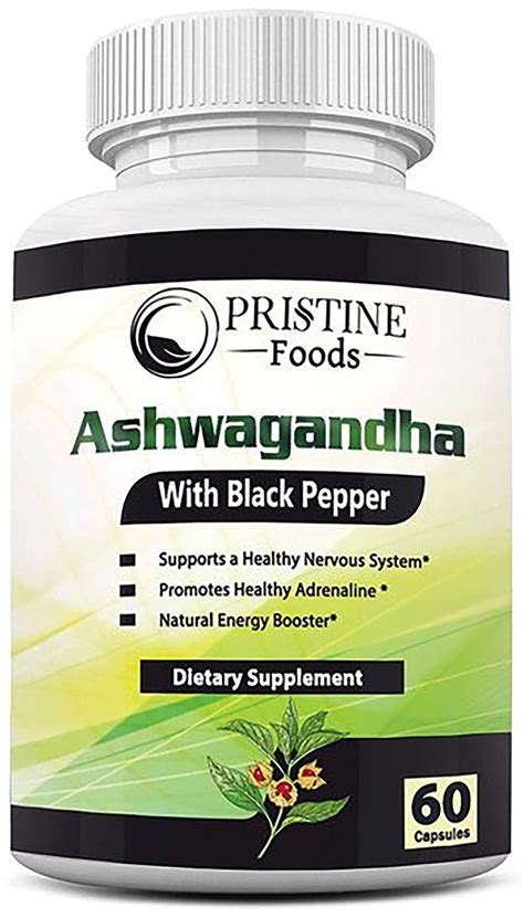 Sunwarrior Organic Ashwagandha Capsules With Black Pepper Sleep Aid