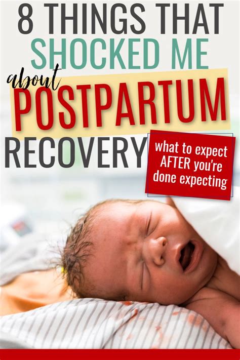 8 Things That Totally Shocked Me About Postpartum Recovery Postpartum