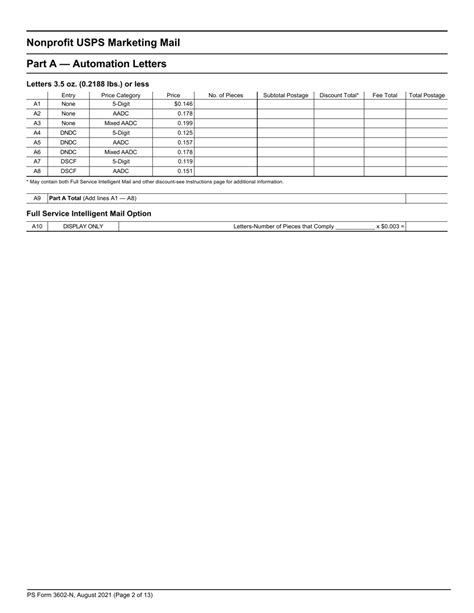 Ps Form 3602 N Fill Out Sign Online And Download Printable Pdf