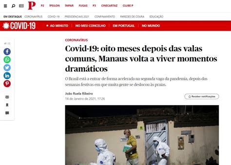 Imprensa Internacional Repercute Caos Nos Hospitais De Manaus Planalto Em Pauta