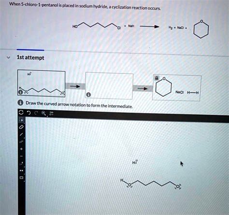 When 5 Chloro 1 Pentanolis Placed In Sodium Hydride A Cyclization