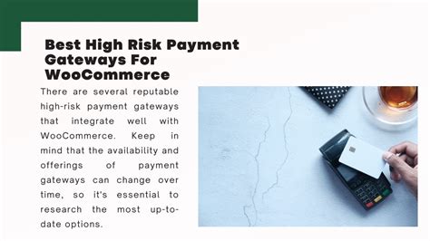 PPT Best High Risk Payment Gateways For WooCommerce PowerPoint