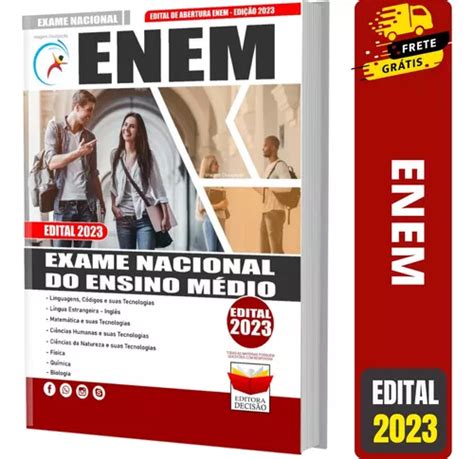 Apostila Enem Exame Nacional Do Ensino Médio 2023 Frete grátis