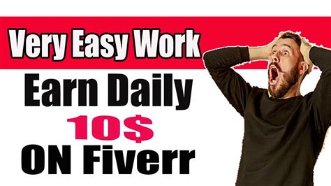 Fiverr Earn Money Fiverr Easy Work Fiverr Easy Skills Youtube