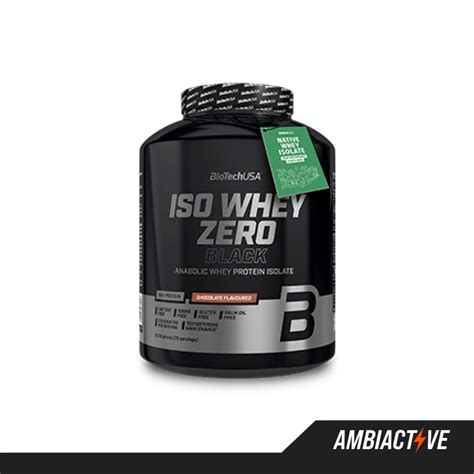 Biotech Iso Whey Zero Black G Ambiactive