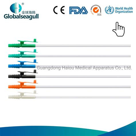 Medical Disposable Pvc Suction Catheter Colour Coded Connector China