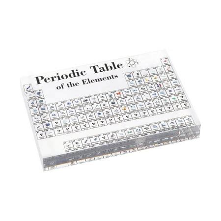 Lemonbest Acrylic Periodic Table Display Board Desktop Chemical Element ...