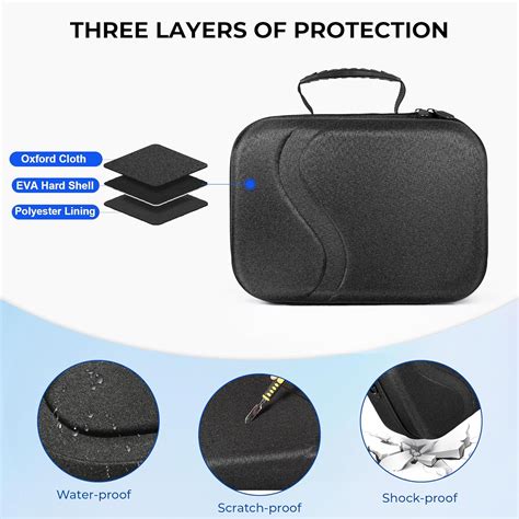 Large Carrying Case For Meta Quest 3 Hard Travel Case Compatible With