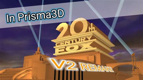 20th Century Fox 1994 V2 Logo Remake In Prisma3d Youtube