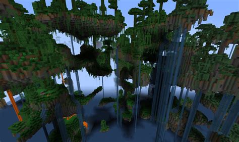 Custom Terrain Shattered Land 1 2 5 Minecraft Map