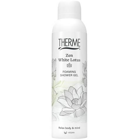 Therme Zen White Lotus Foaming Shower Gel 200 Ml Plein Nl