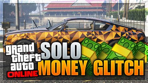 GTA 5 Money Glitch SOLO Unlimited Money Glitch After Patch 1 25 1 27