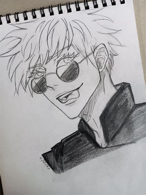 how to draw sukuna 4
