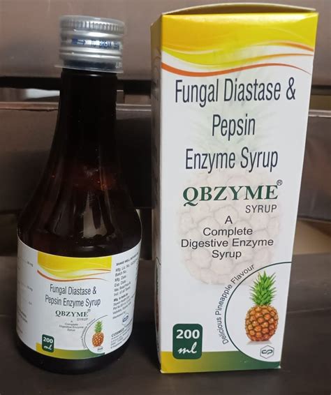 Fungal Diastase Pepsin Enzyme Syrup Ml At Rs Box In Gwalior