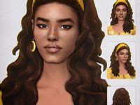 Idee Su Cc Capelli Simstrouble Per The Sims Nel The Sims