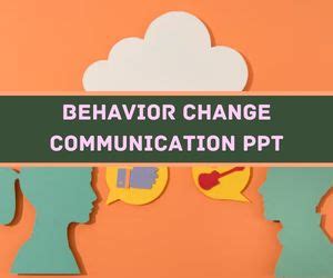 Behavior Change Communication PPT: Meaning & Importance