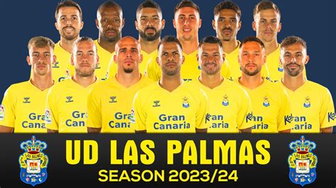 UD LAS PALMAS OFFICIAL SQUAD 2023 LALIGA 2023 24 PROMOTED YouTube