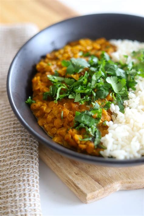 Coconut Curry Lentil Stew - The Seasoned Skillet