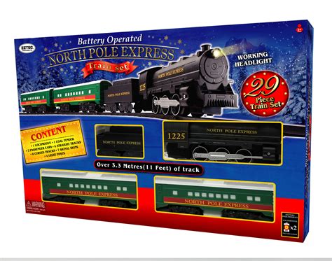 North Pole Express Train Set, 29 Pieces – BrickSeek