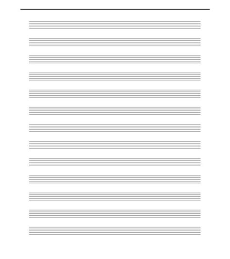 Printable Music Sheets 80 Blank Printable Music Sheets for - Etsy ...