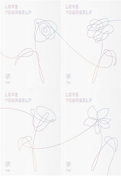 Bts Cds Lbum De Fotos Fototarjeta P Ster Plegado En Love