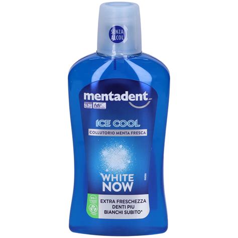 MENTADENT Collutorio White Now 500 Ml Redcare